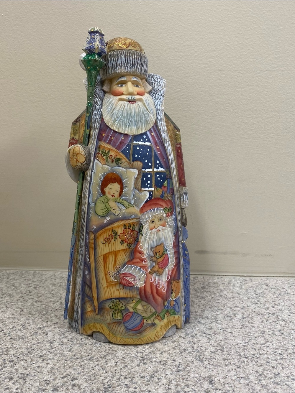 2003 G DeBrekht Russian Santa Night Before Christmas Limited Edition 625/1500
